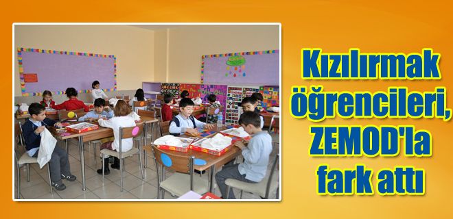 Kızılırmak öğrencileri, ZEMOD`la fark attı 