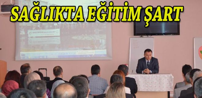 Sağlıklı olmanın yolu eğitimden geçer 