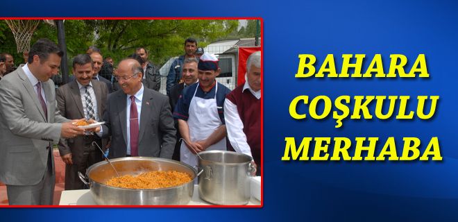 Bahara coşkulu merhaba