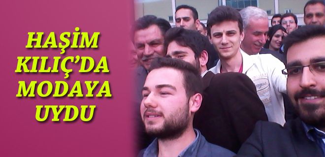 Kılıç`ta SELFİE modasına uydu