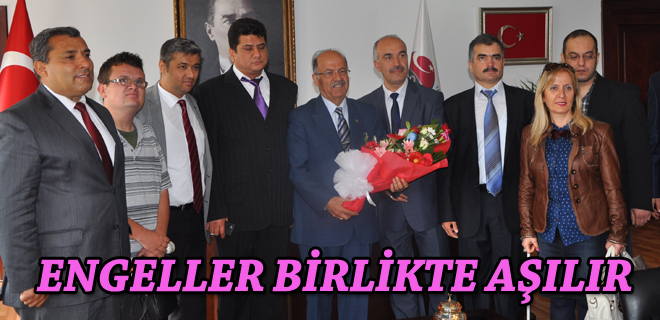 Engelleri birlikte aşacağız 