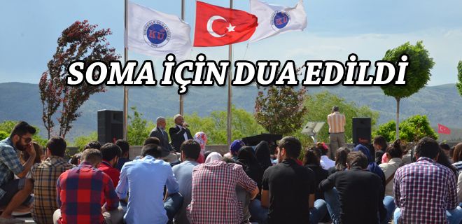 Soma için dua edildi 