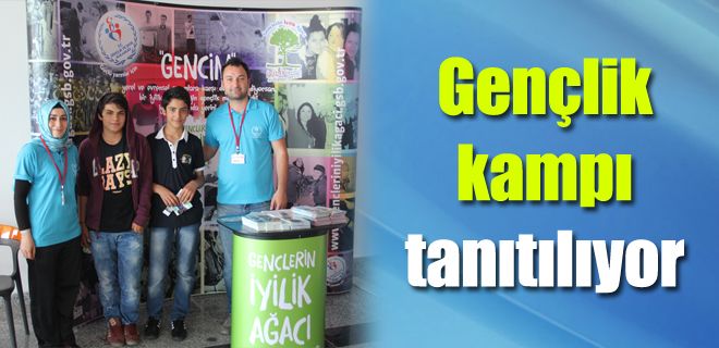 Gençlik kampları tanıtılıyor 