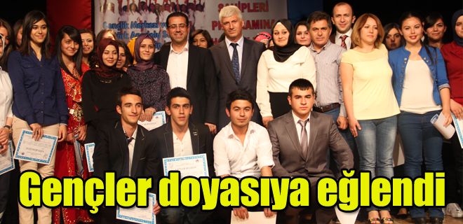 Genç meslek sahipleri doyasıya eğlendi