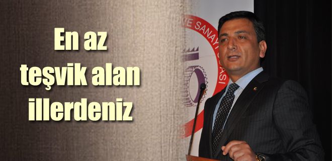 En az teşvik alan illerdeniz 