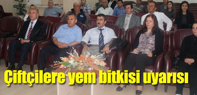 Çiftçilere yem bitkisi uyarısı 