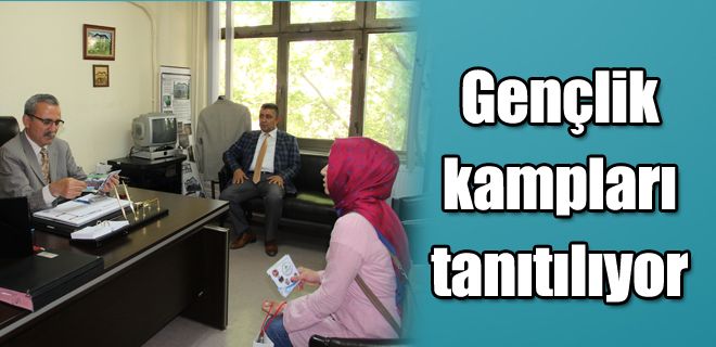 Gençlik kampları kamu kurumlarında tanıtıldı 