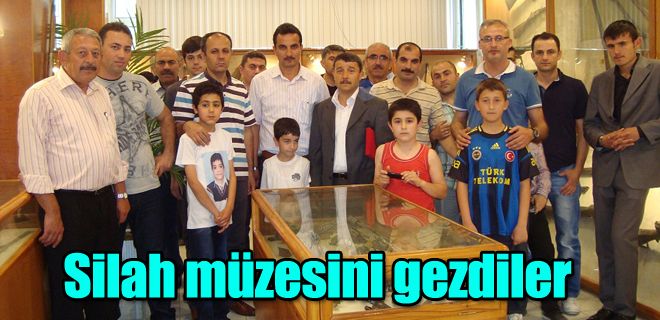 TÜMÇADER, silah müzesini gezdi 