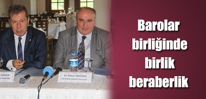 Barolar birliğinde birlik ve beraberlik