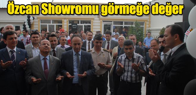 Özcan Showromu görmeğe değer 