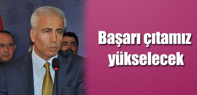 Başarı çıtamız yükselecek 