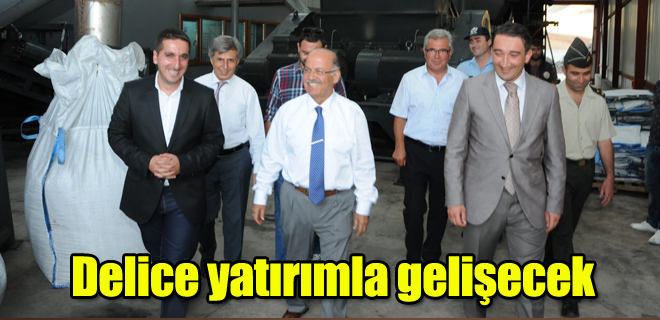 Delice yatırımla gelişecek 
