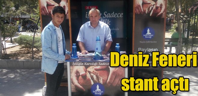 Deniz Feneri stant açtı 