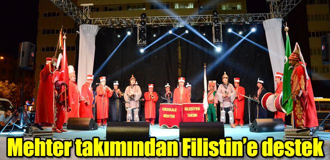 Mehter takımından Filistin
