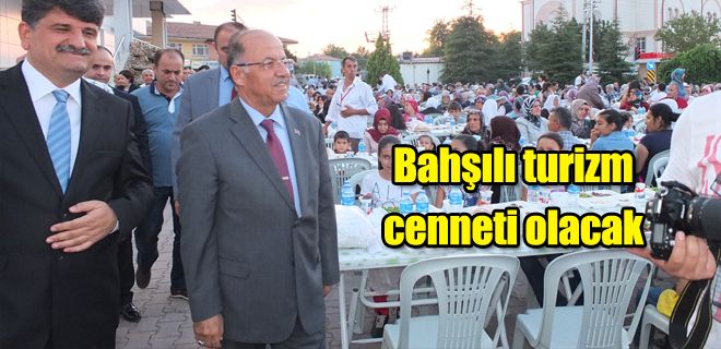 Bahşılı turizm cenneti olacak 