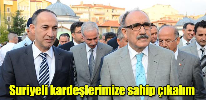 Suriyeli kardeşlerimize sahip çıkalım 