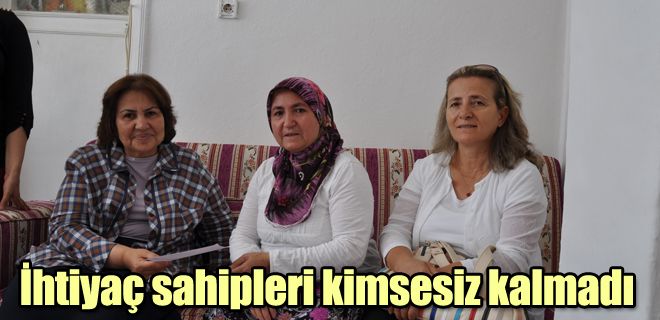   İhtiyaç sahipleri kimsesiz kalmadı 