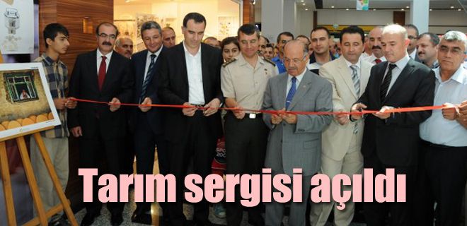 Tarım sergisi açıldı 