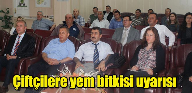 Çiftçilere yem bitkisi uyarısı 