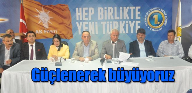 Her geçen gün güçlenerek büyüyoruz 