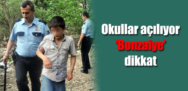 Okullar açılıyor Bonzaiye