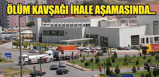 Terminal önü kavşağının ihale aşamasında