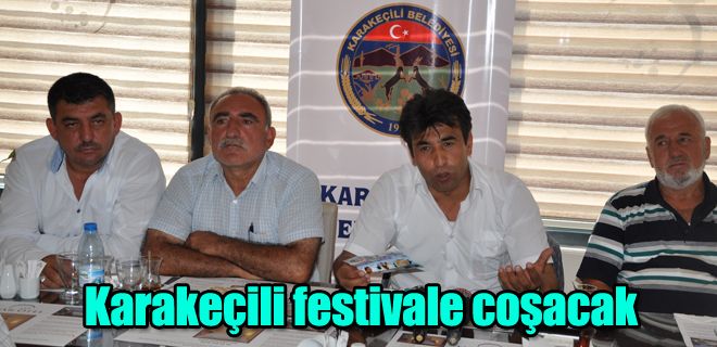 Karakeçili festivale coşacak 
