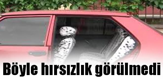 Böyle hırsızlık görülmedi