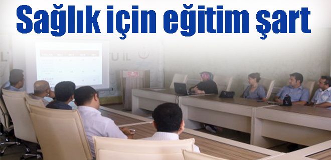 Sağlıklı olmanın yolu eğitimden geçer