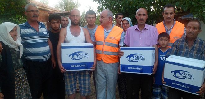 Sel zedelere Kimse Yok Mu Derneği sahip çıktı 
