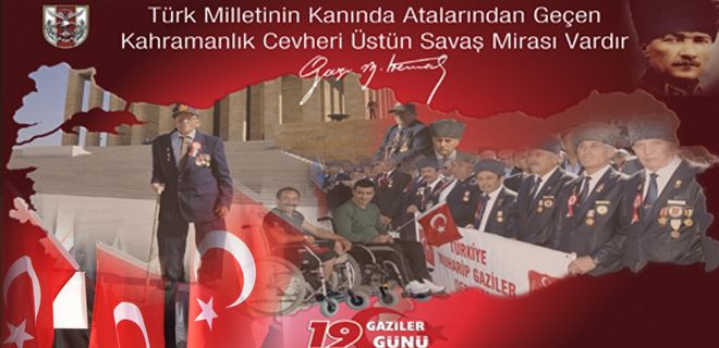 Gaziler bizim baştacımız