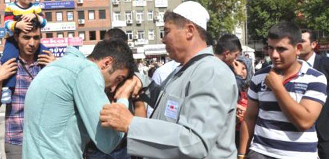 Hacı adayları dualarla uğurlandı 