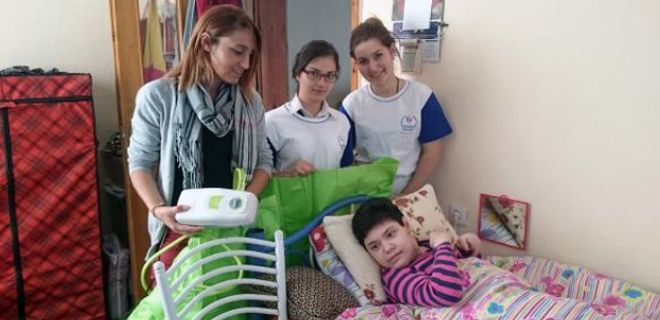 Gençlerin anlamlı jesti