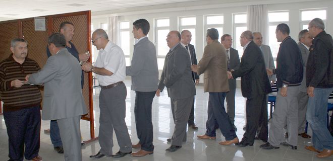 Tarım Müdürlüğü mesaiye bayramlaşma ile başladı