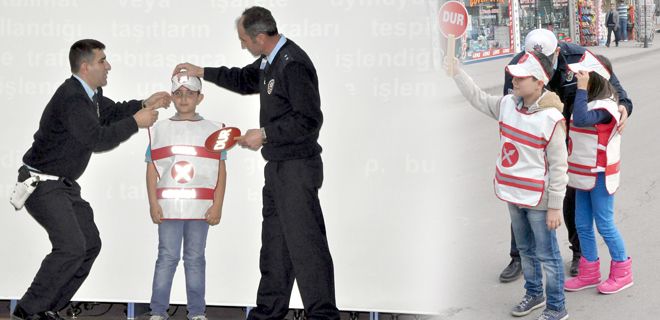 Her okula bir geçit görevlisi