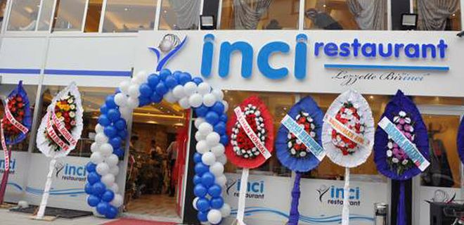 İnci Restaurant açıldı