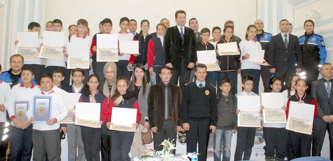 Öğrenciler emeklerinin karşılığını aldılar