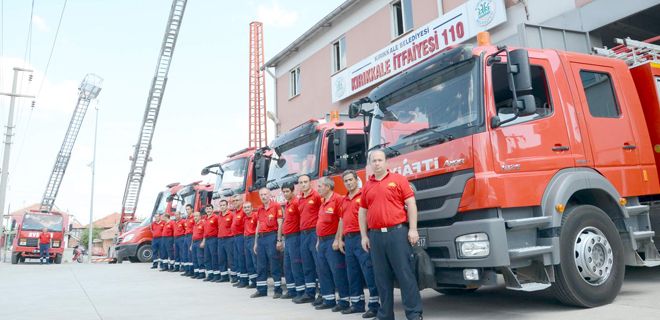 İtfaiye bir yılda 899 olaya müdahale etti