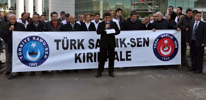 Sağlıkta taşeronlaşmaya karşıyız