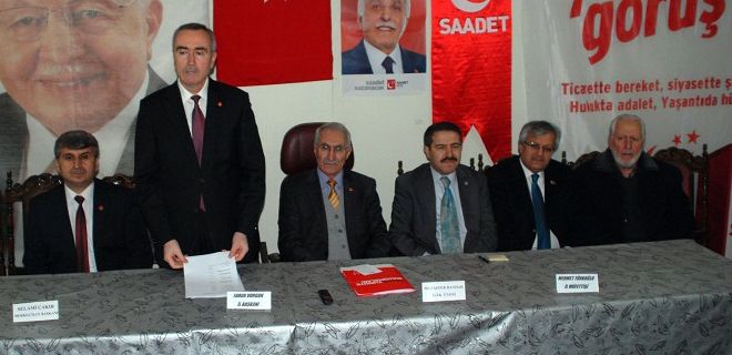 Saadet Partisi halkla bir araya geldi