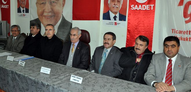 Saadet Partisi divan toplantısını gerçekleştirdi