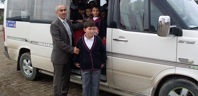Servis şoförlerine eğitim verildi