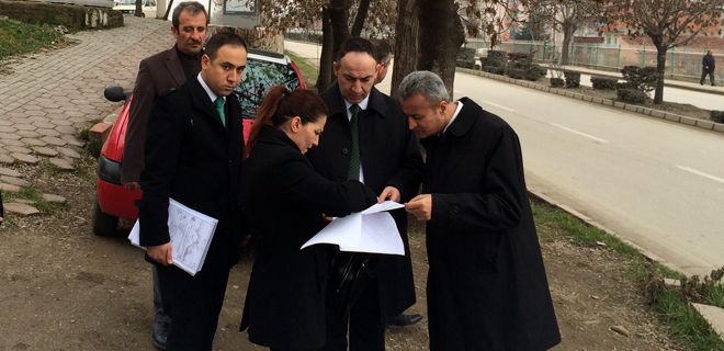 Köprülü kavşakta son aşama