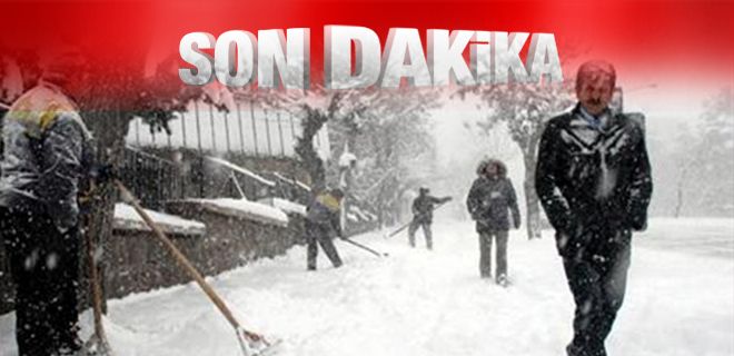 Kırıkkale genelinde tüm okullar tatil!