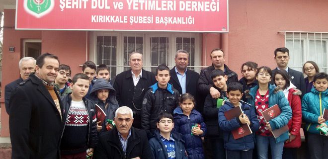 Özel Gazi öğrencileri gazileri ziyaret etti