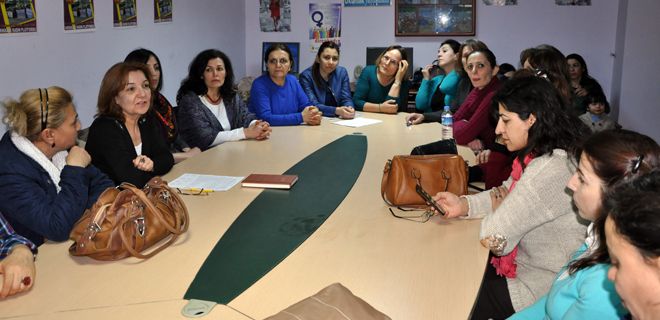 Hakkınızın mücadelesi için haydi kadınlar meydana