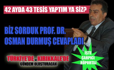 42 AYDA 43 TESİS YAPTIM YA SİZ?