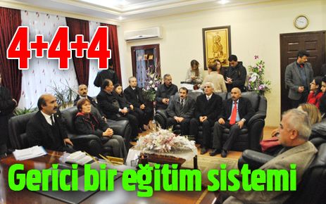 4+4+4 gerici bir eğitim sistemi