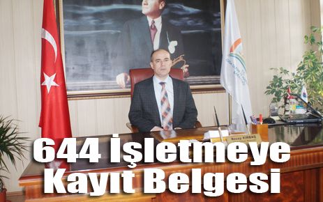 644 işletmeye kayıt belgesi 