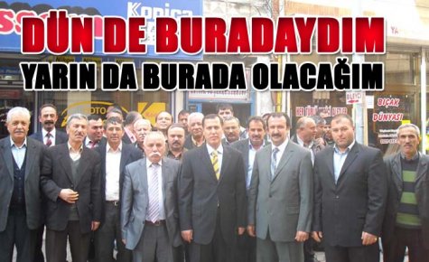 ACAR, ?DÜN DE BURADAYDIM, YARIN DA BURADA OLACAĞIM?